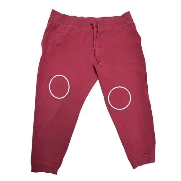 Lululemon Scuba High-Rise Relaxed Jogger Full Length in Pomegranate - Picture 9 of 9